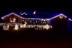 House decorated with Christmas Lights in Keizer Oregon