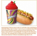 FREE SLURPEE DRINK DAY
