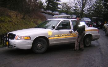 police car