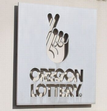 Oregon Lottery sign