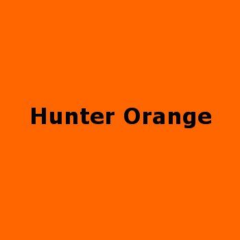 Hunter Orange